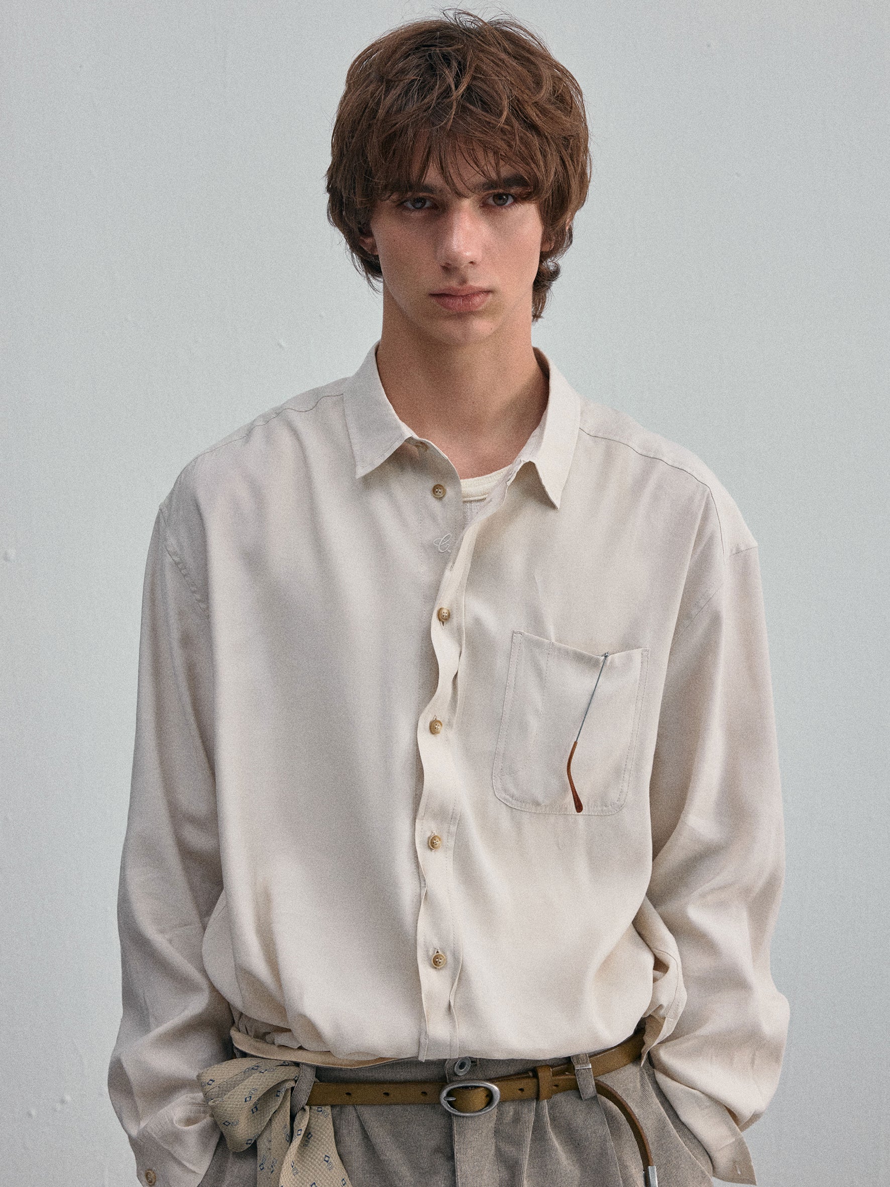 012 - Founder’s Minimal Drape Shirt