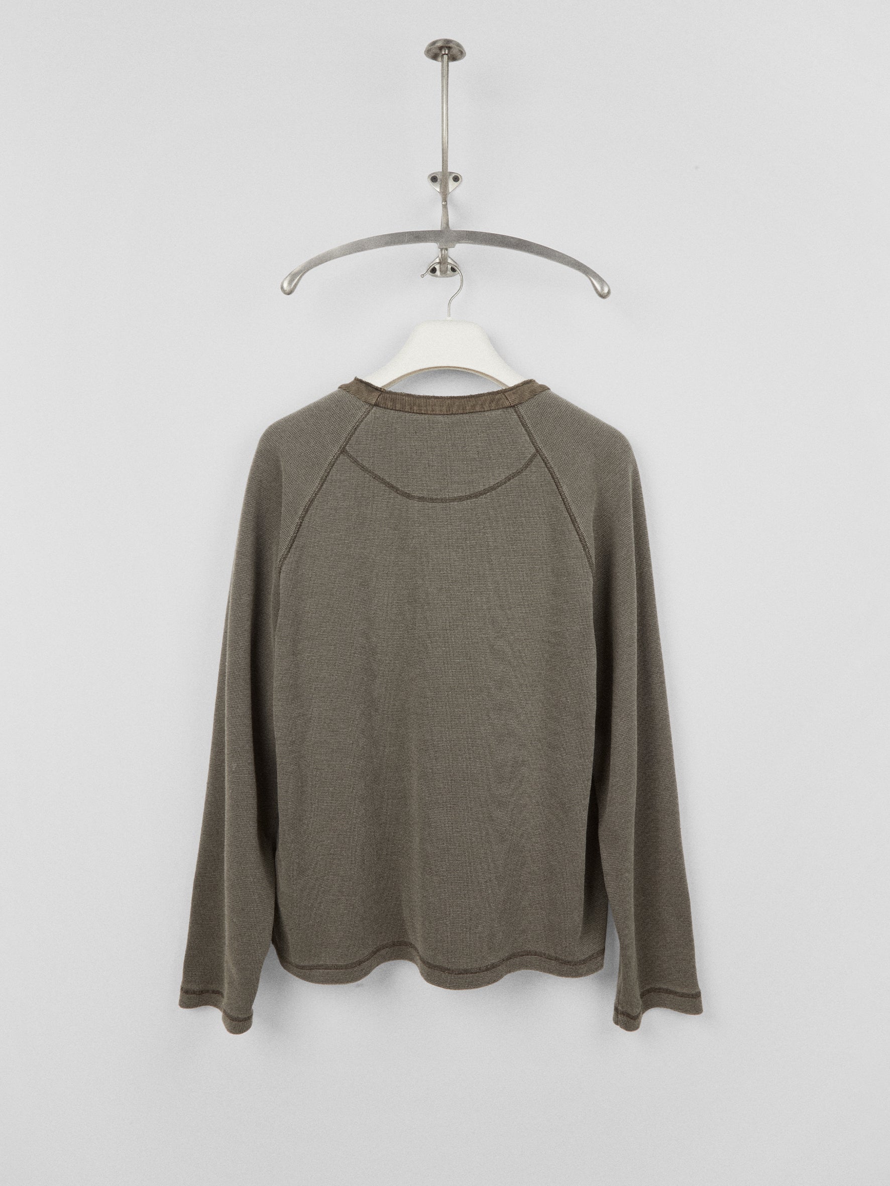 012 - Moccasin Memory Textured Henley