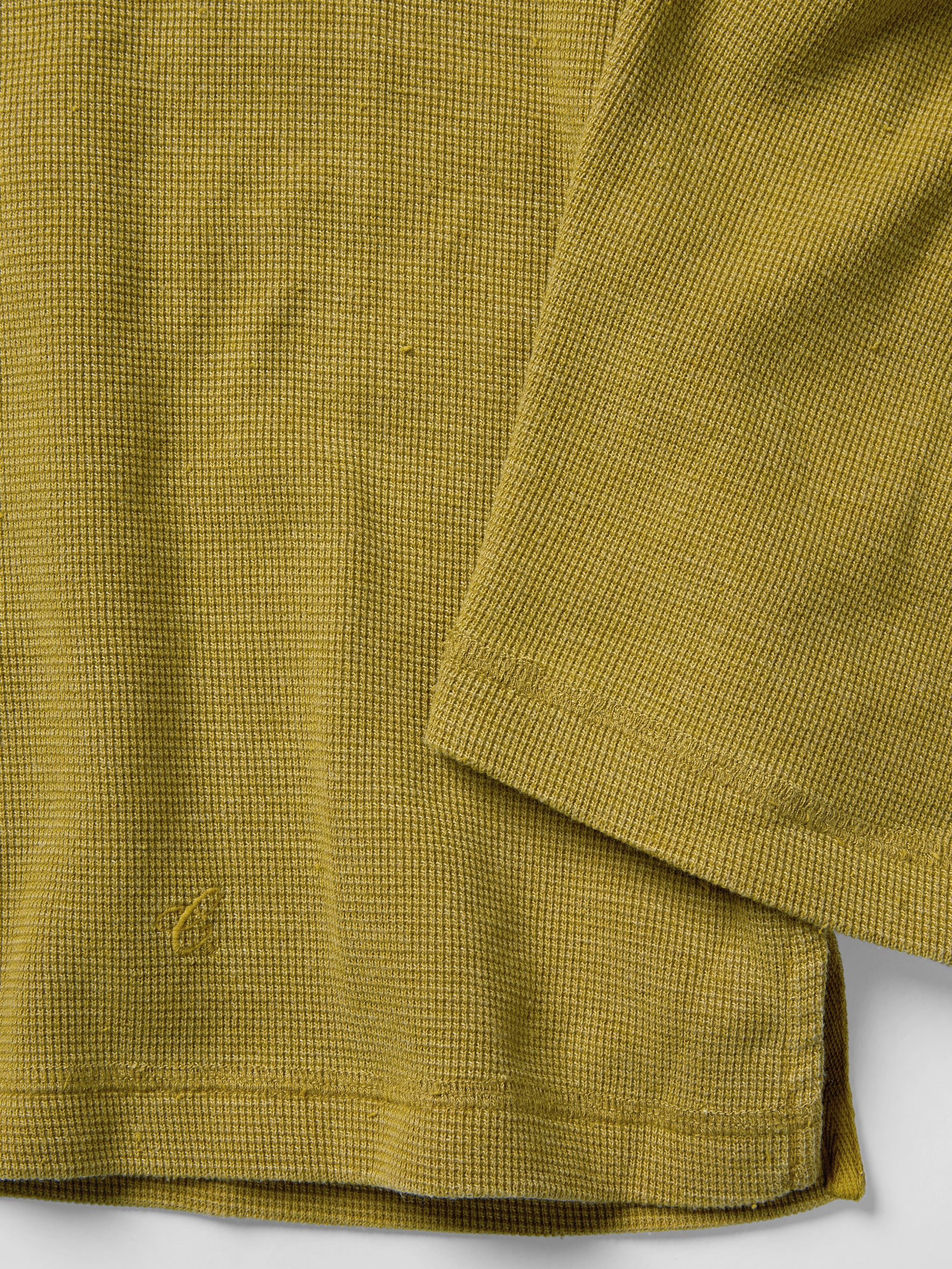 012 - Moccasin Memory Textured Henley