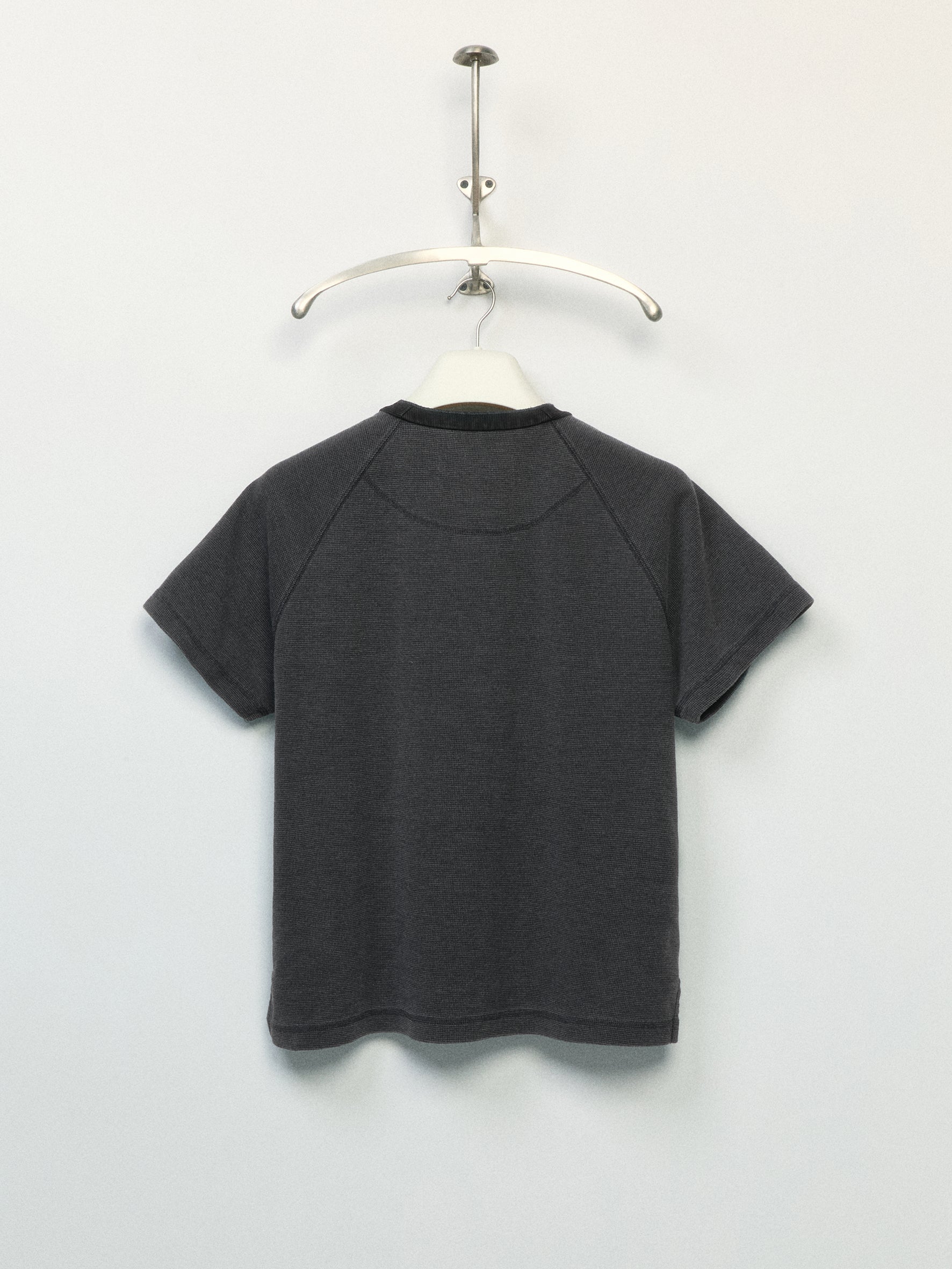 012 - Moccasin Memory Textured Short-Sleeve Henley
