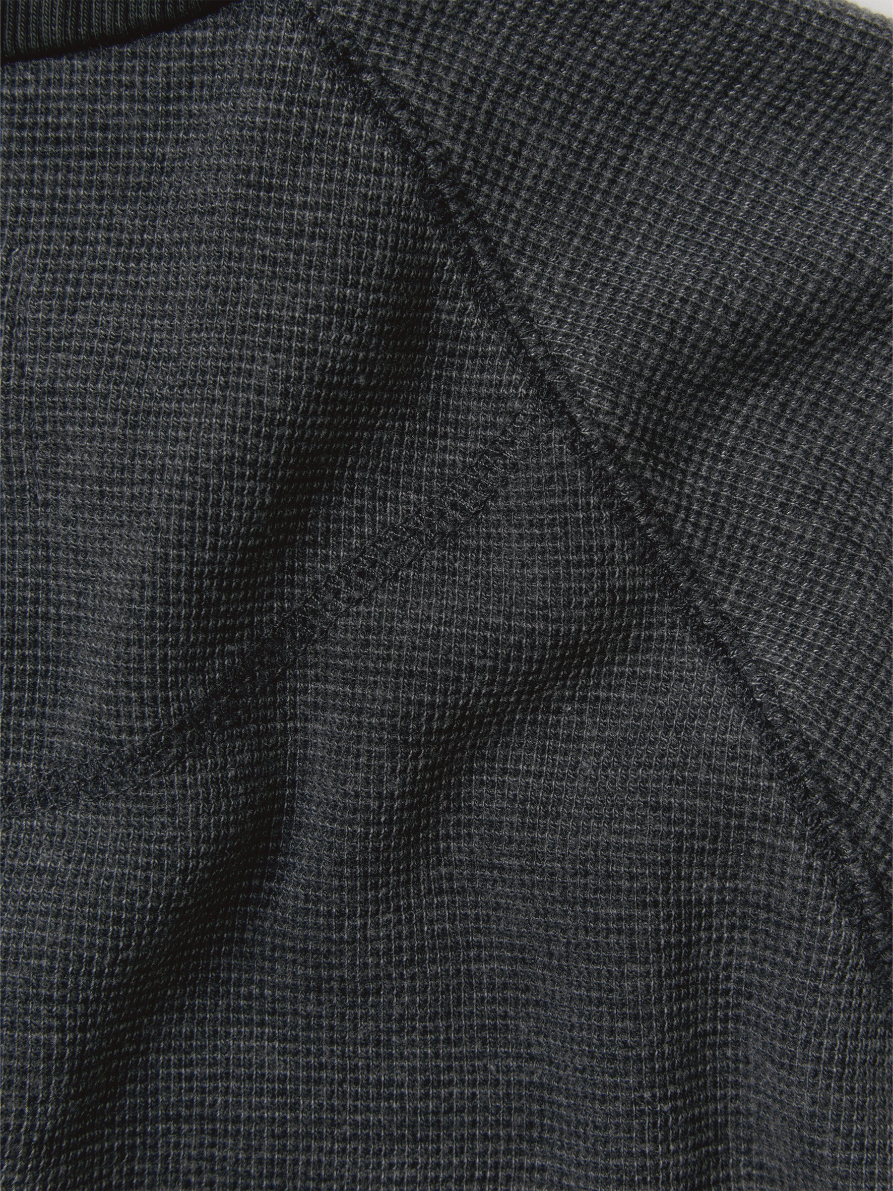 012 - Moccasin Memory Textured Short-Sleeve Henley