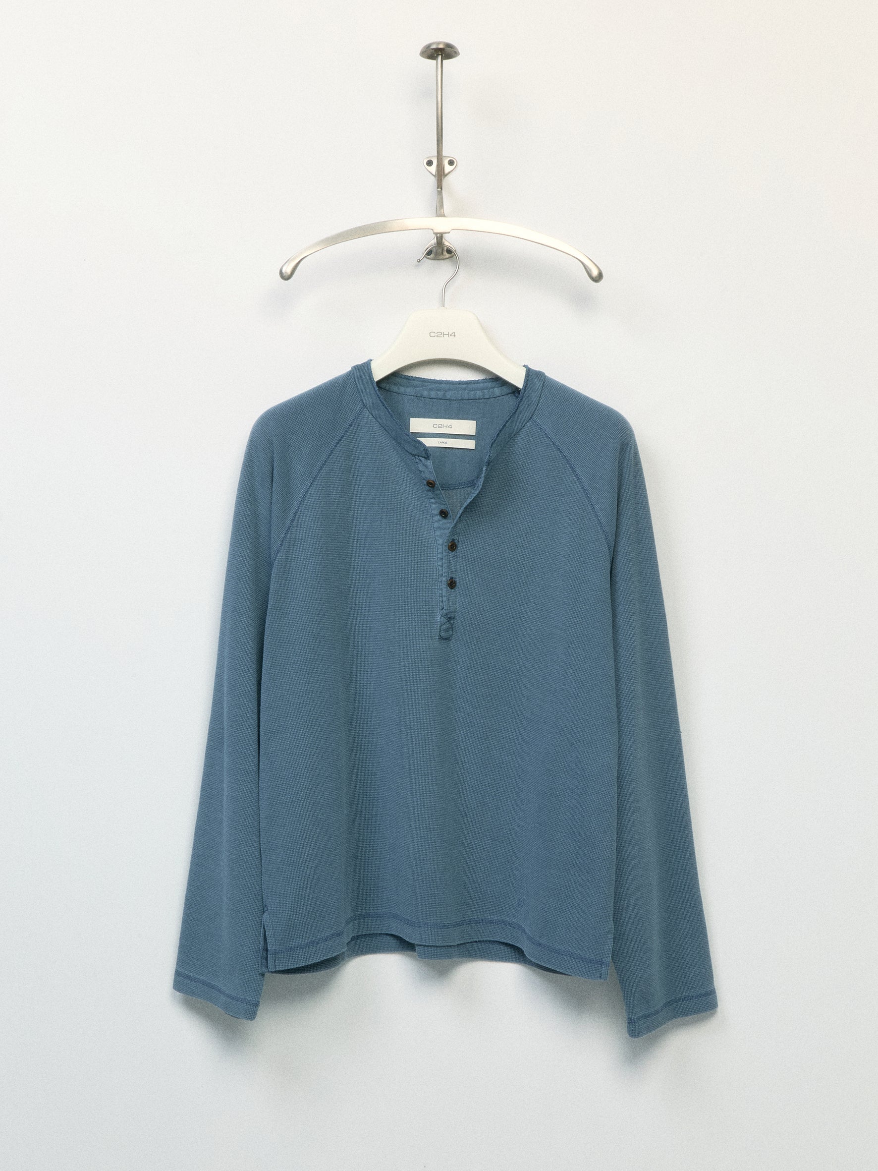 012 - Moccasin Memory Textured Henley
