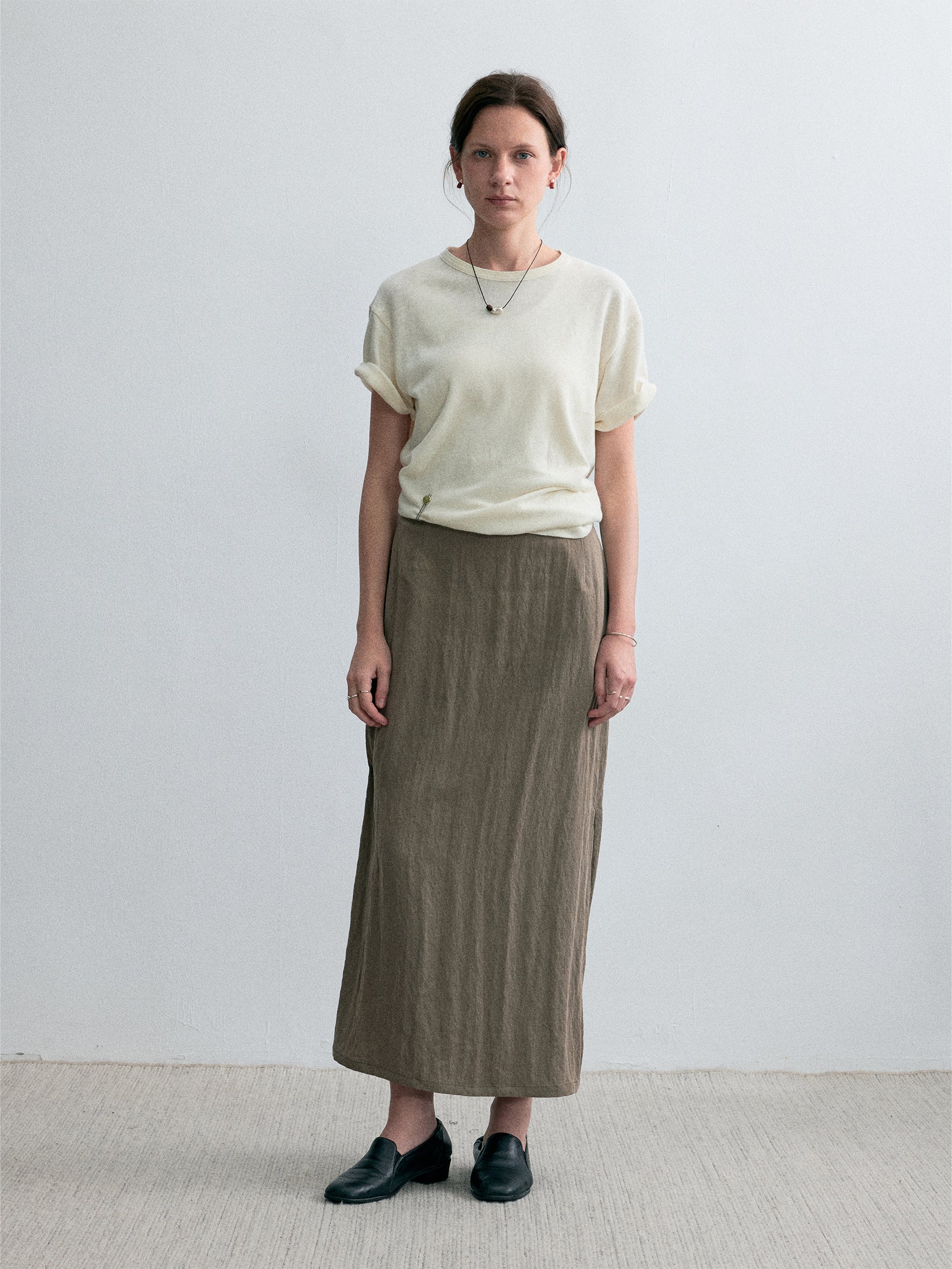 012 - Quiet Wardrobe Washed Curling T-Shirt