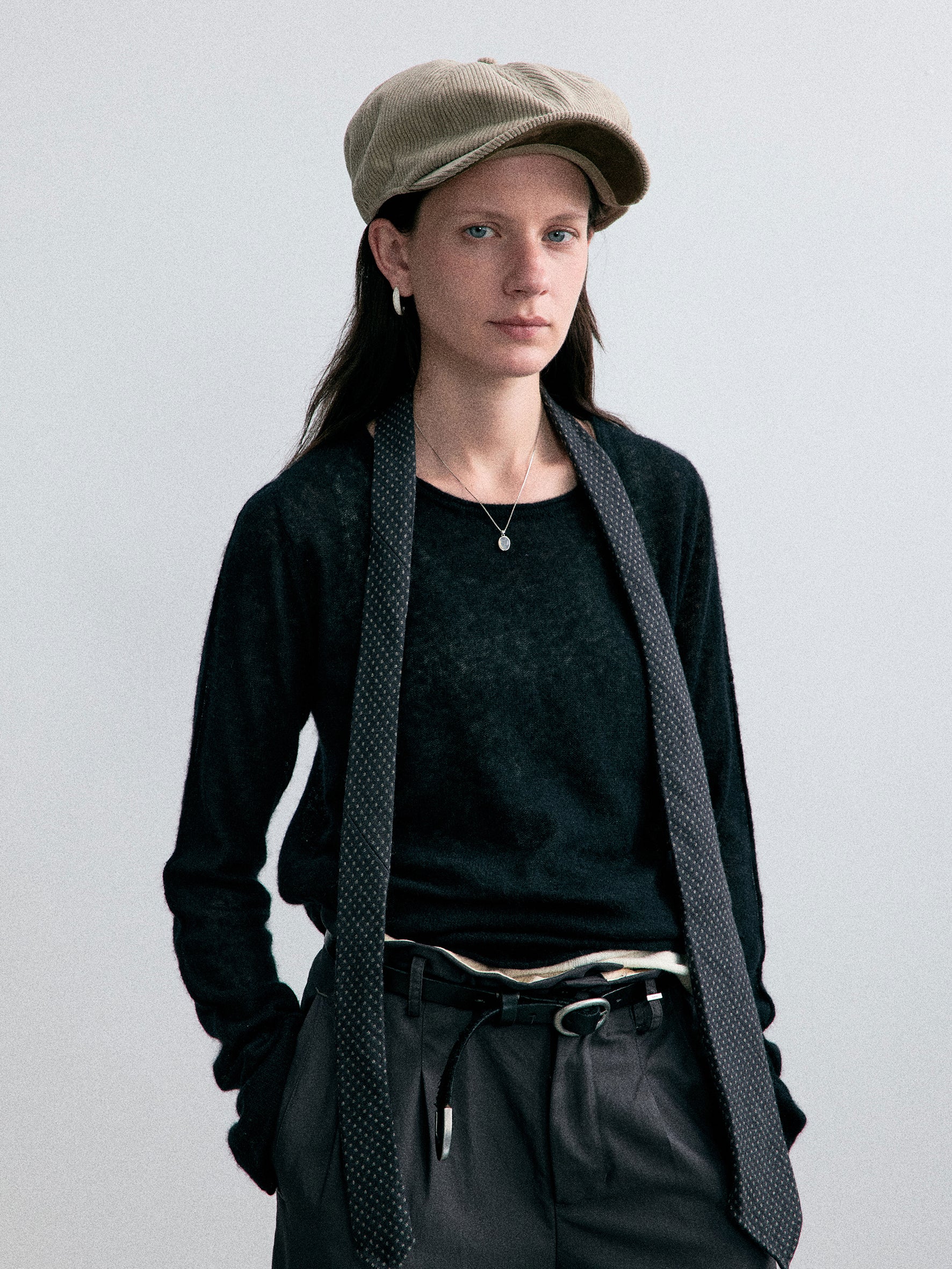 012 - Midtown Evening  Fitted Long Sleeve Top