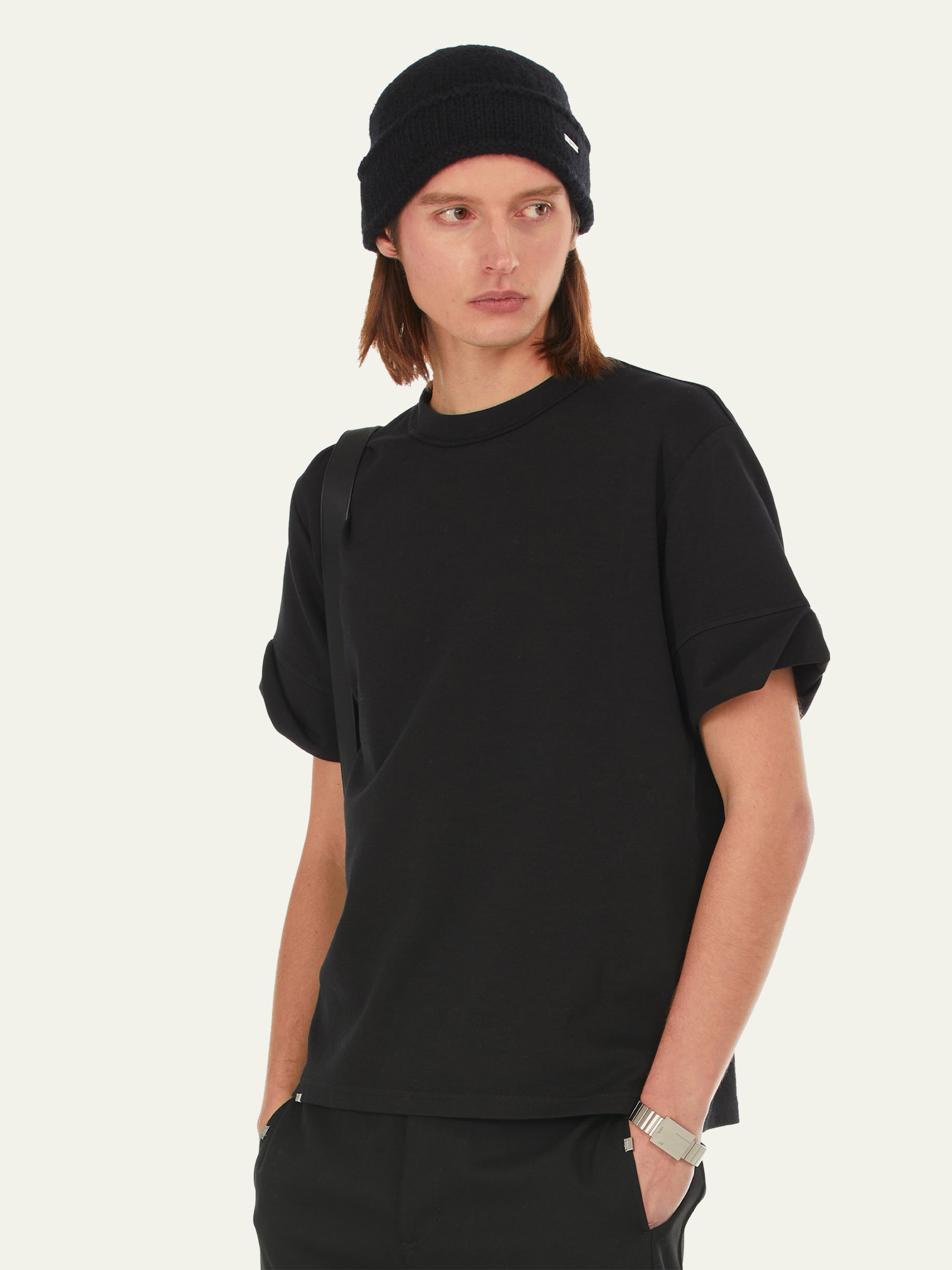 Staff Uniform Tagged Knit Covert Beanie