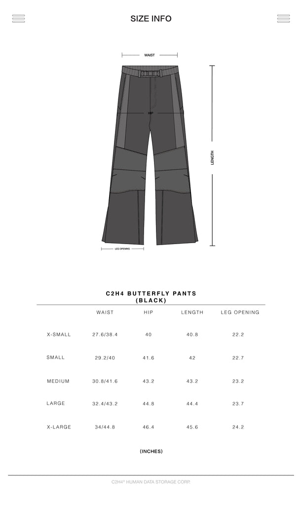 008 - Butterfly Pants - C2H4®