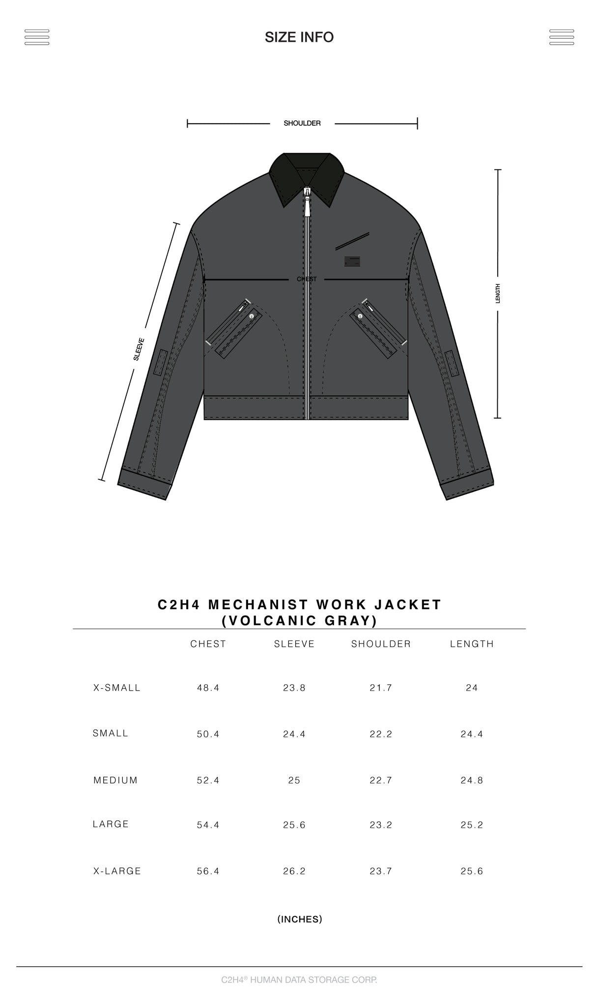 009 - Mechanist Work Jacket - C2H4®