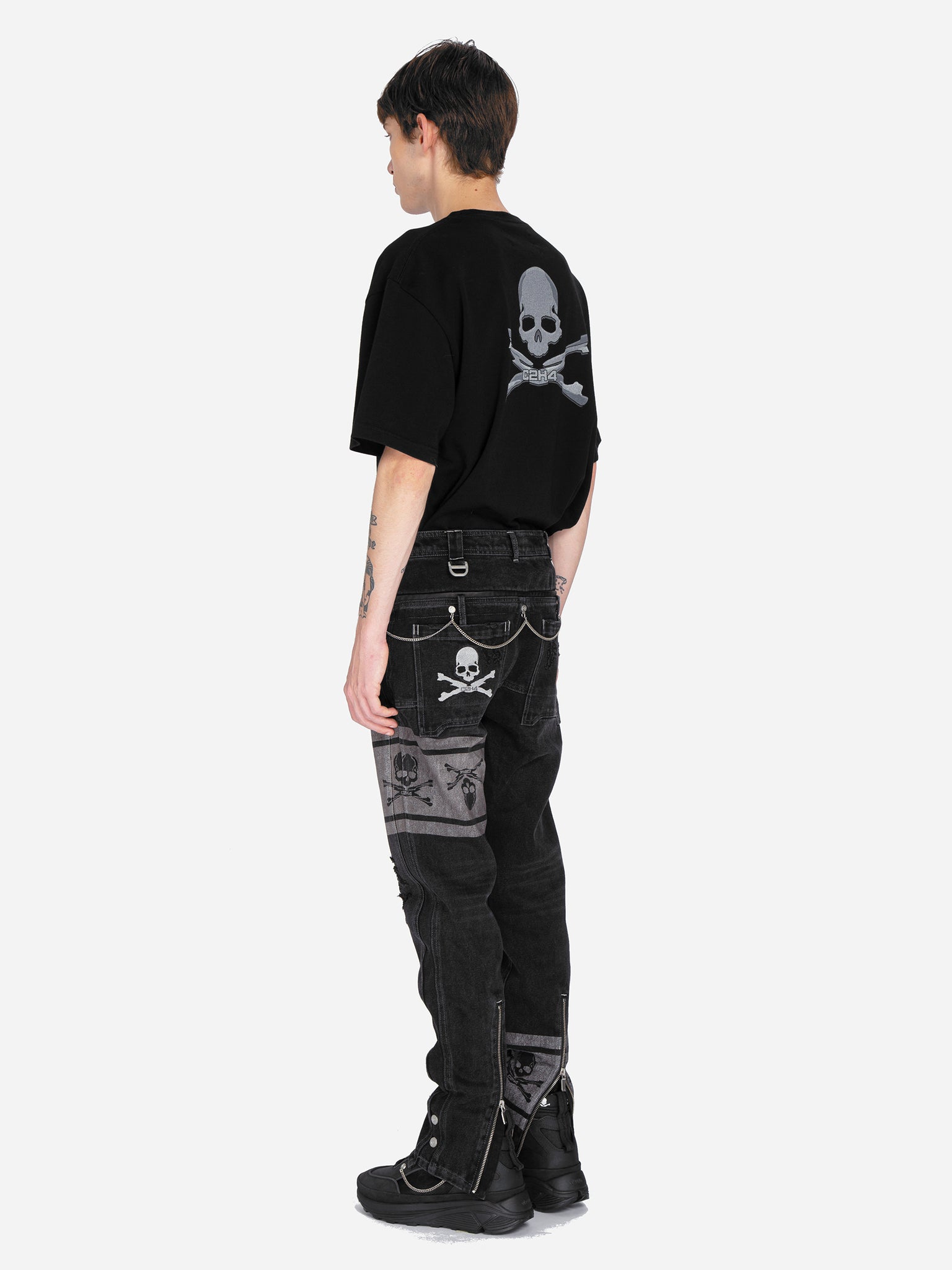 C2H4® X MASTERMIND JAPAN Double Waist Jeans - C2H4®