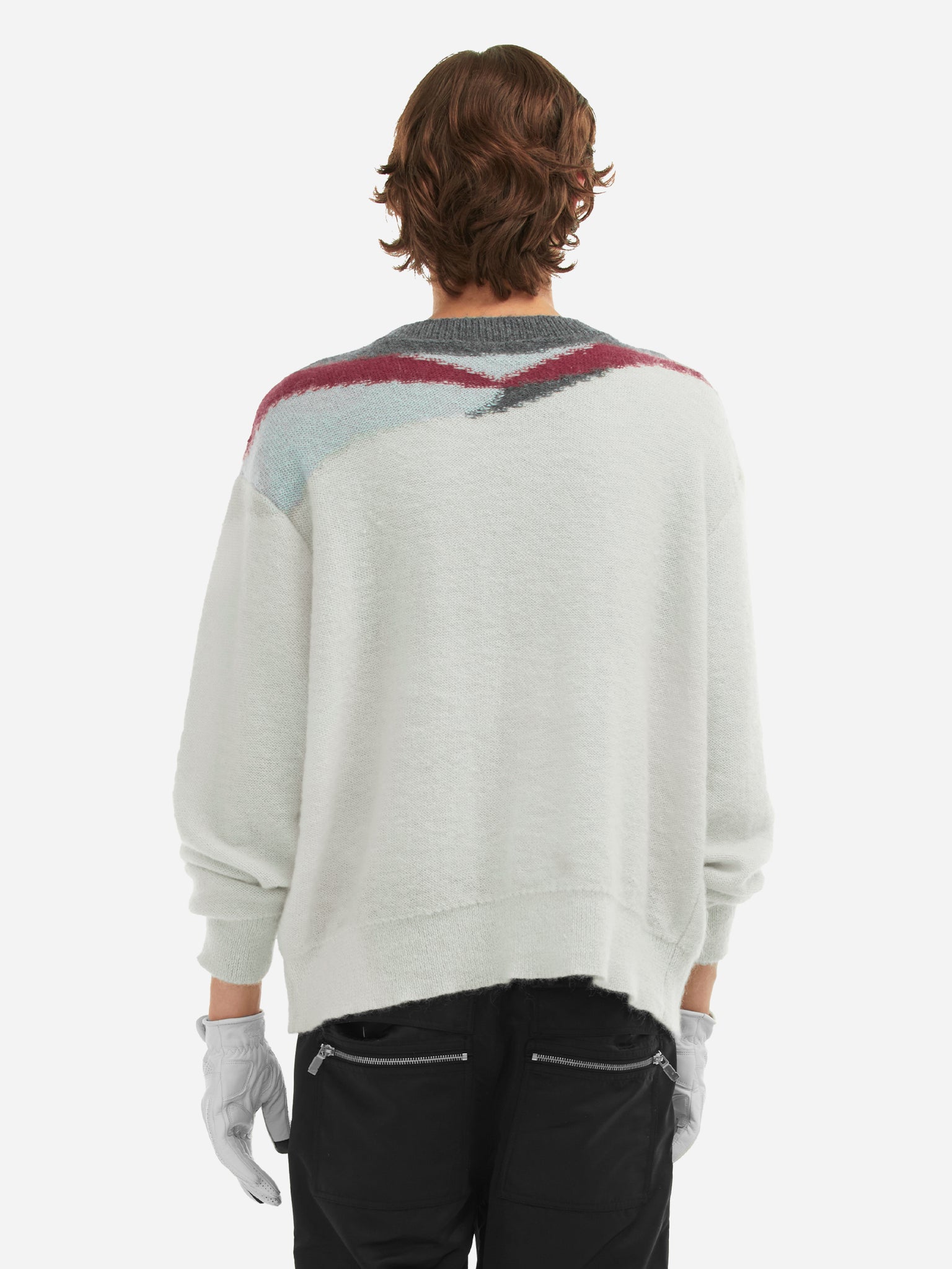 006 - Ellipse Panelled Mohair Sweater - C2H4®