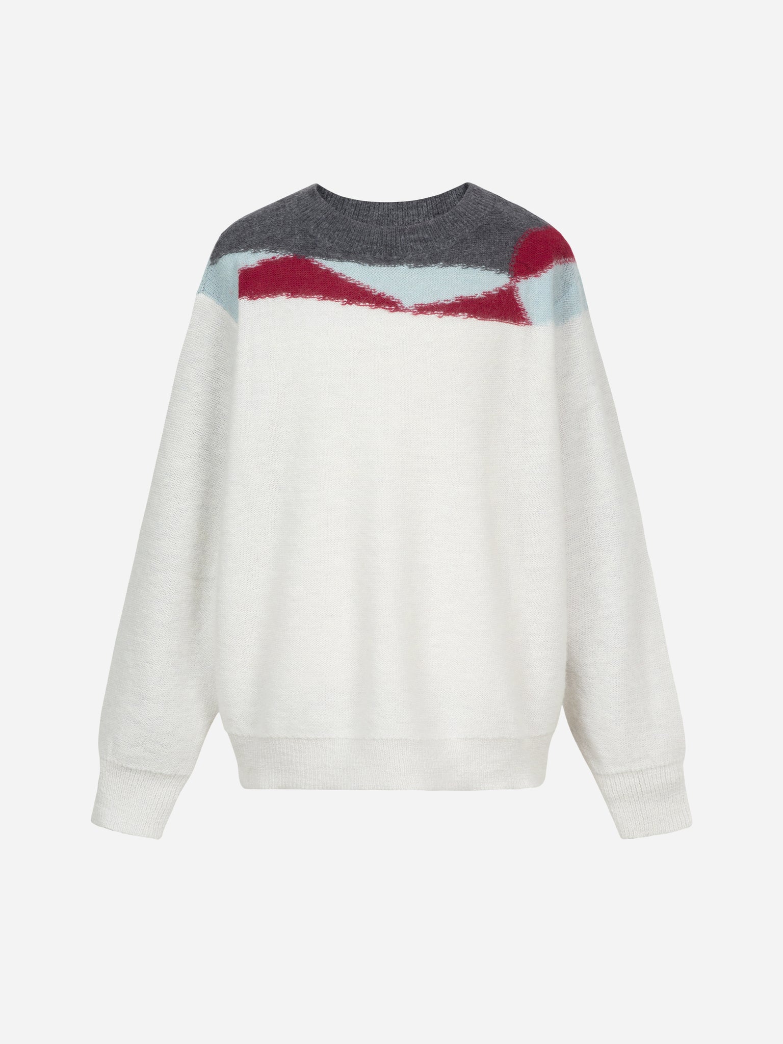 006 - Ellipse Panelled Mohair Sweater - C2H4®