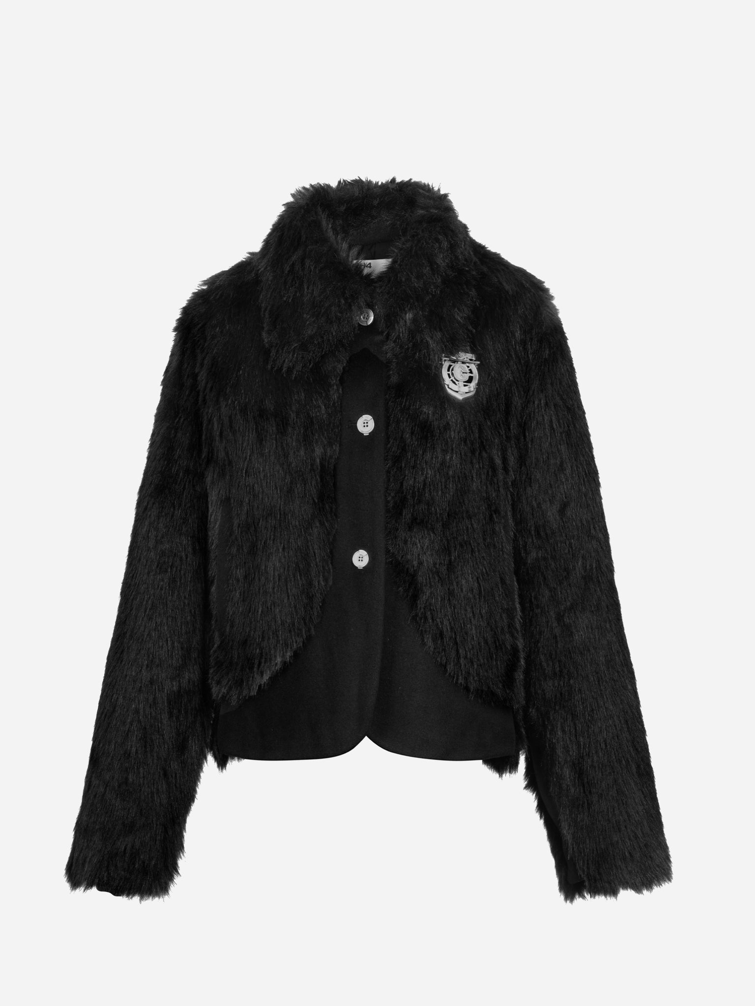 006 - Arch Paneled Fur Jacket - C2H4®