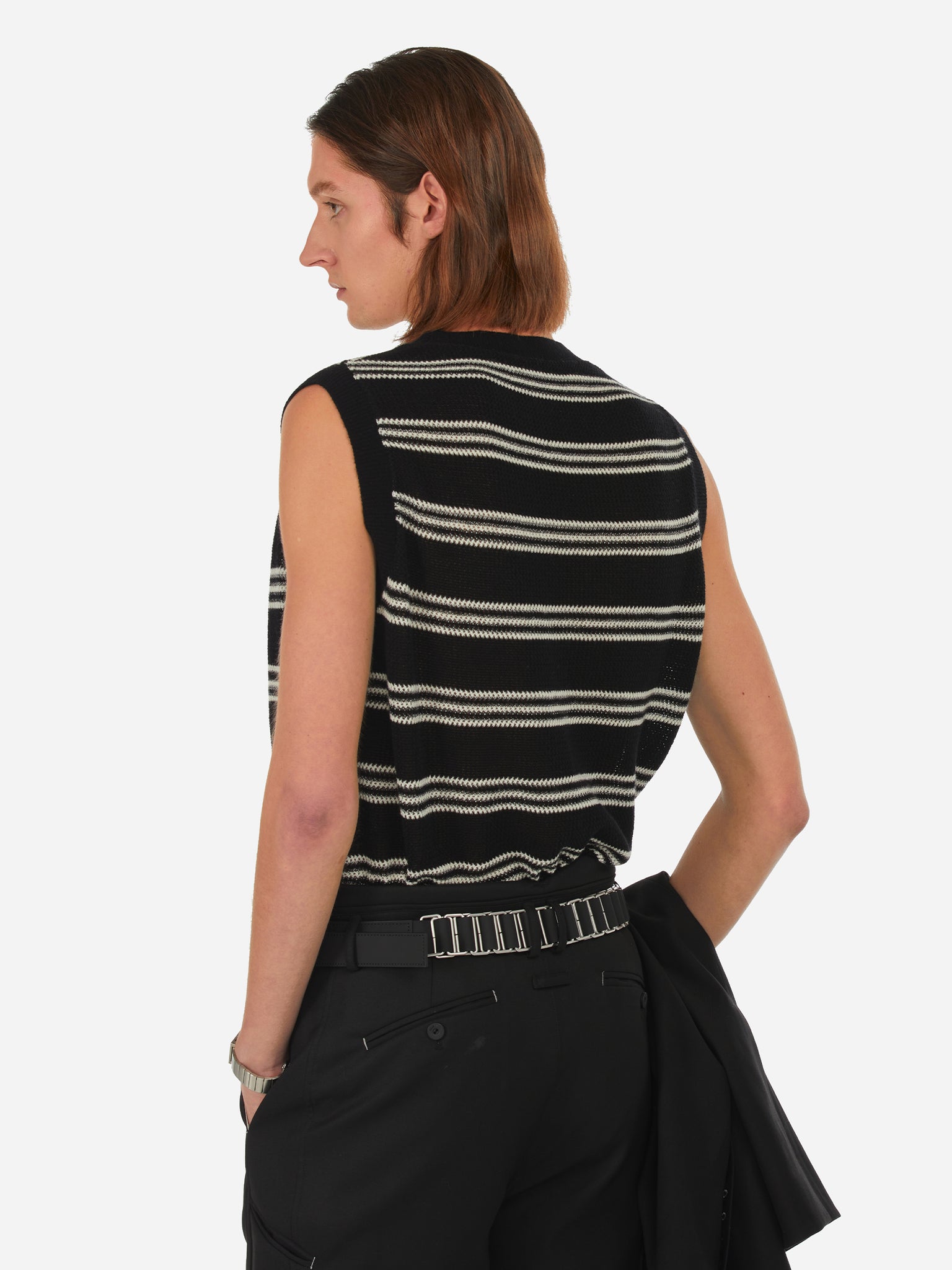 【c2h4】007 - Louver Knit Vest